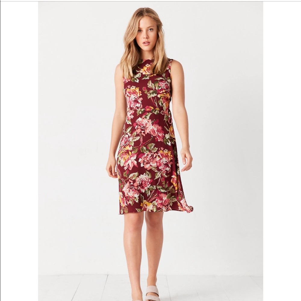 Kimchi blue Side Lace up Fit and Flare Dress